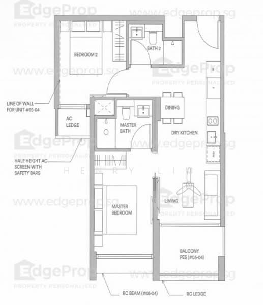 Park Place Residences, 2 Paya Lebar Road, 2 Bedrooms, 678 sqft, Condominium For Rent, by Henry Lim, 22971686 - PropertyGuru.com.sg