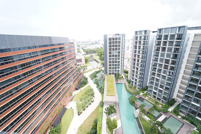 Park Place Residences, 2 Paya Lebar Road, 2 Bedrooms, 678 sqft, Condominium For Rent, by Henry Lim, 22971686 - View from balcony - PropertyGuru.com.sg
