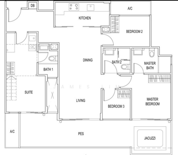 Jade Residences, 1 Lew Lian Vale, 4 Bedrooms, 1,270 sqft, Condominium For Rent, by James Lim, 22974437 - PropertyGuru.com.sg