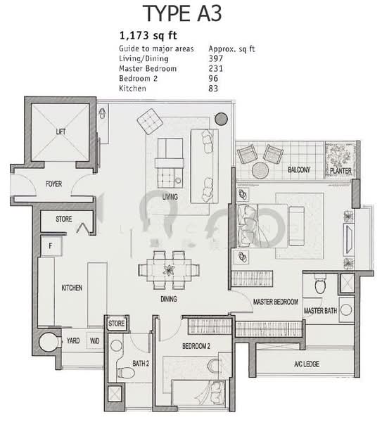 Draycott Eight, 6 Draycott Park, 2 Bedrooms, 1,173 sqft, Condominium For Rent, by Ella Chang 张慧媄, 22978107 - PropertyGuru.com.sg