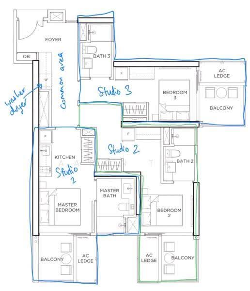 Gem Residences, 1 Lorong 5 Toa Payoh, Balestier / Toa Payoh, Studio, 330 sqft, Condominium For Rent, by Aaron Tay, 22980184 - PropertyGuru.com.sg