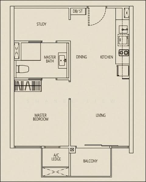 Q Bay Residences, 3 Tampines Street 86, 1 Bedroom, 516 sqft, Condominium For Rent, by Shanel Liew, 22987192 - PropertyGuru.com.sg