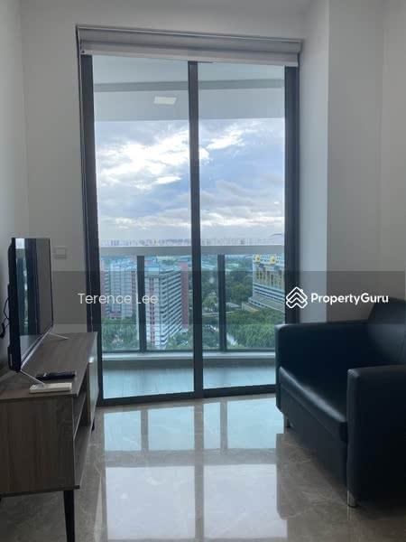 Watch TV while enjoying the view