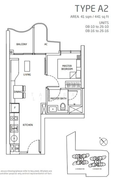 Queens Peak, Dundee Road, 1 Bedroom, 441 sqft, Condominium For Rent, by Tan Sai Ling (SAILING), 23006242 - PropertyGuru.com.sg