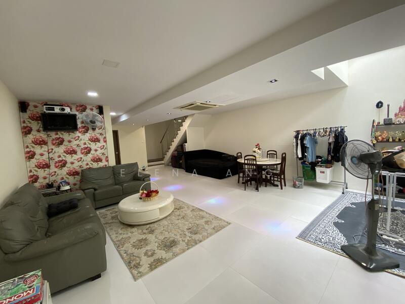 Beautiful basement with natural lighting