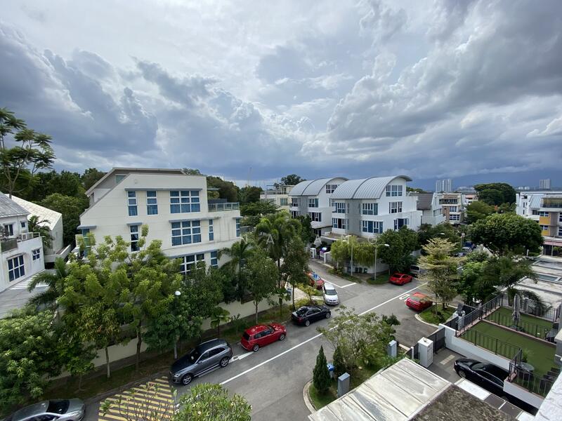 Good Landed Terrace Located at D27, Sembawang Park, Wak hassan Drive, Andrew Terrace, 5 Bedrooms, 5,715 sqft, Terraced House For Sale, by Elena Ang, 23006495 - View from roof terrace - PropertyGuru.com.sg