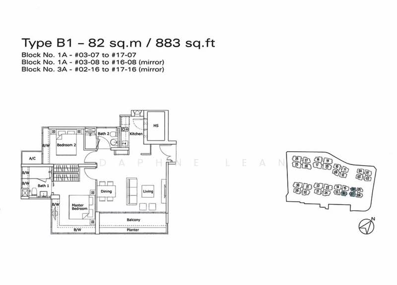 Kovan Residences, 1 Kovan Road, Hougang / Punggol / Sengkang, 2 Bedrooms, 883 sqft, Condominium For Rent, by Daphne Lean, 23012571 - PropertyGuru.com.sg