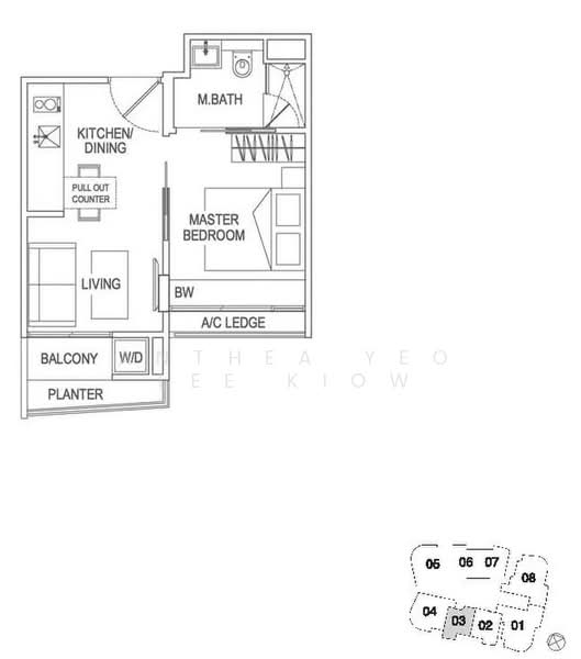 Espada, 48 Saint Thomas Walk, 1 Bedroom, 355 sqft, Condominium For Sale, by Anthea Yeo 杨丽娇, 23015216 - PropertyGuru.com.sg