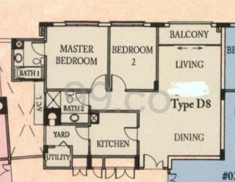 Kentish Court, 33 Oxford Road, 2 Bedrooms, 1,044 sqft, Condominium For Rent, by Irvin Boo, 23016157 - PropertyGuru.com.sg