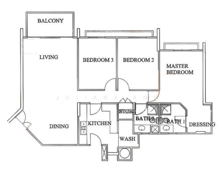 Sommerville Park, 73 Farrer Drive, Tanglin / Holland / Bukit Timah, 3 Bedrooms, 1,302 sqft, Condominium For Rent, by Juliana Ang, 23035686 - PropertyGuru.com.sg