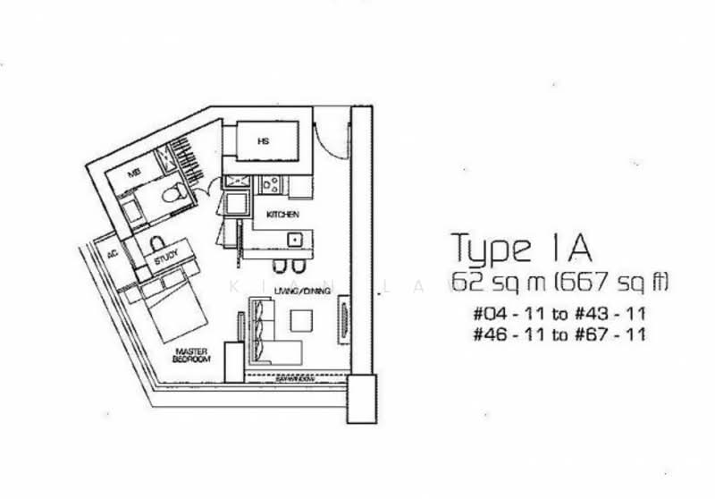 The Sail @ Marina Bay, 2 Marina Boulevard, 1 Bedroom, 667 sqft, Apartment For Sale, by Kian Law, 23044099 - PropertyGuru.com.sg