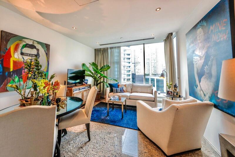 Riverside 48, 48 Robertson Quay, 1 Bedroom, 800 sqft, Condominium For Rent, by Patrick Seah, 23050214 - Living & Dining - PropertyGuru.com.sg