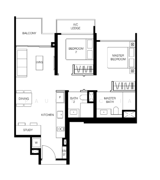 Le Quest, 2 Bukit Batok Street 41, 2 Bedrooms, 710 sqft, Condominium For Rent, by Pauline Chia, 23053522 - PropertyGuru.com.sg
