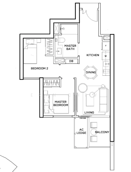Gem Residences, 1 Lorong 5 Toa Payoh, 2 Bedrooms, 571 sqft, Condominium For Rent, by Erin Chew, 23057302 - PropertyGuru.com.sg