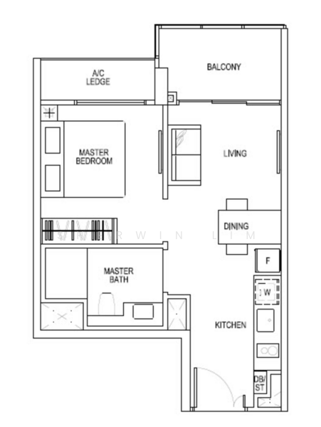 Thomson Impressions, 20 Lorong Puntong, 1 Bedroom, 463 sqft, Condominium For Rent, by Sherwin Lim, 23071555 - PropertyGuru.com.sg
