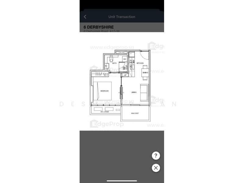6 Derbyshire, 6 Derbyshire Road, Newton / Novena, 1 Bedroom, 474 sqft, Condominium For Rent, by Desmond Tan, 23073359 - PropertyGuru.com.sg