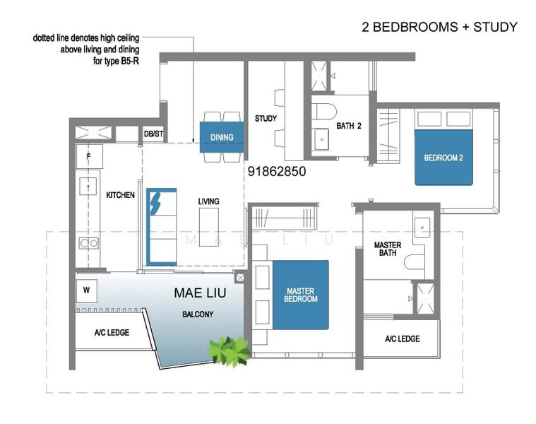 Lake Grande, 2 Jurong Lake Link, 2 Bedrooms, 775 sqft, Condominium For Rent, by Mae Liu, 23077560 - PropertyGuru.com.sg
