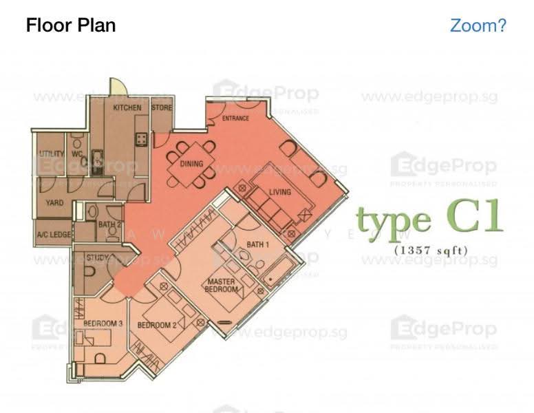 Simei Green Condominium, 5 Simei Street 4, Pasir Ris / Tampines, 3 Bedrooms, 1,356 sqft, Condominium For Sale, by Lawrence Yeow, 23079776 - PropertyGuru.com.sg
