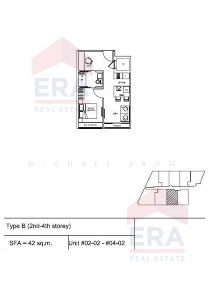 Everitt Edge, 83 Joo Chiat Place, 1 Bedroom, 452 sqft, Condominium For Rent, by Michael Jauw, 23082727 - PropertyGuru.com.sg