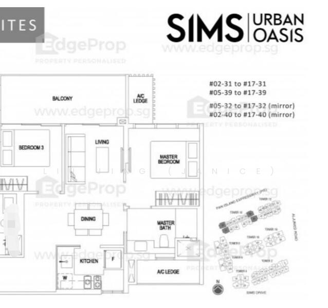 Sims Urban Oasis, 10 Sims Drive, Studio, 300 sqft, Condominium For Rent, by Liu Jing (Janice), 23090615 - PropertyGuru.com.sg