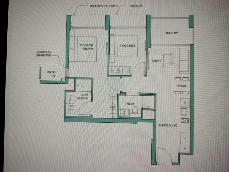 Park Place Residences, 6 Paya Lebar Road, 2 Bedrooms, 743 sqft, Condominium For Rent, by Aimus Yim, 23094291 - PropertyGuru.com.sg