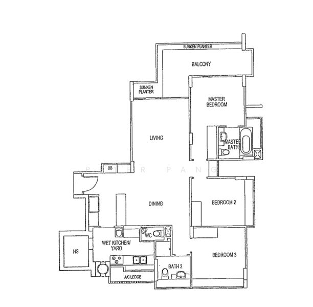 The Stellar, 6 West Coast Road, 3 Bedrooms, 1,345 sqft, Condominium For Rent, by Peter Pang, 23094941 - PropertyGuru.com.sg