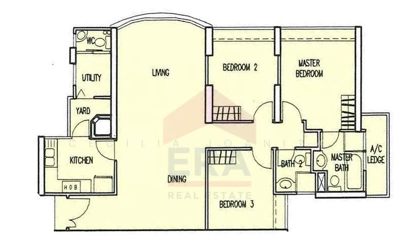 Queens, 12 Stirling Road, Alexandra / Commonwealth, 3 Bedrooms, 1,184 sqft, Condominium For Sale, by Cecilia Joanita, 23103050 - PropertyGuru.com.sg