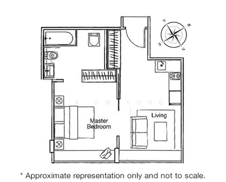The Ford @ Holland, 1 Ford Avenue, 1 Bedroom, 420 sqft, Condominium For Rent, by C K Ow Yong, 23119504 - PropertyGuru.com.sg