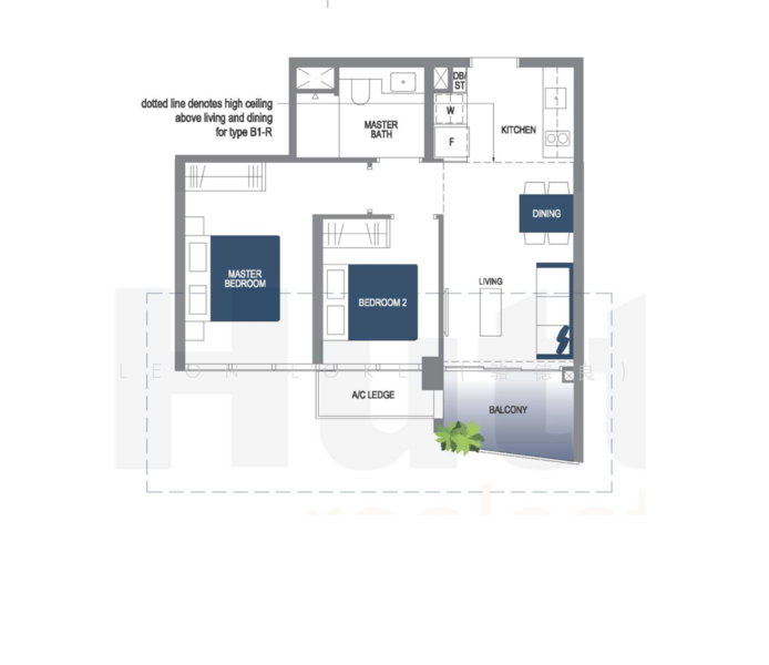 Lake Grande, 6 Jurong Lake Link, 2 Bedrooms, 614 sqft, Condominium For Rent, by Leon Loke (骆德良), 23127347 - PropertyGuru.com.sg