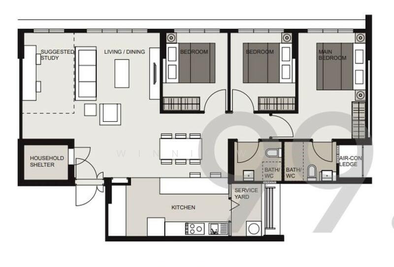 605D Tampines Street 61, 605D Tampines Street 61, 4 Bedrooms, 1,206 sqft, HDB Flat For Rent, by Winnie Wu, 23135296 - PropertyGuru.com.sg