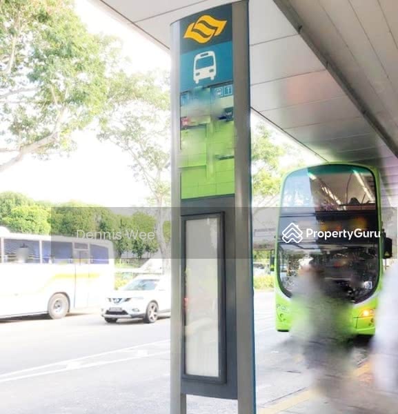 Bus stop besides Bishan MRT station 