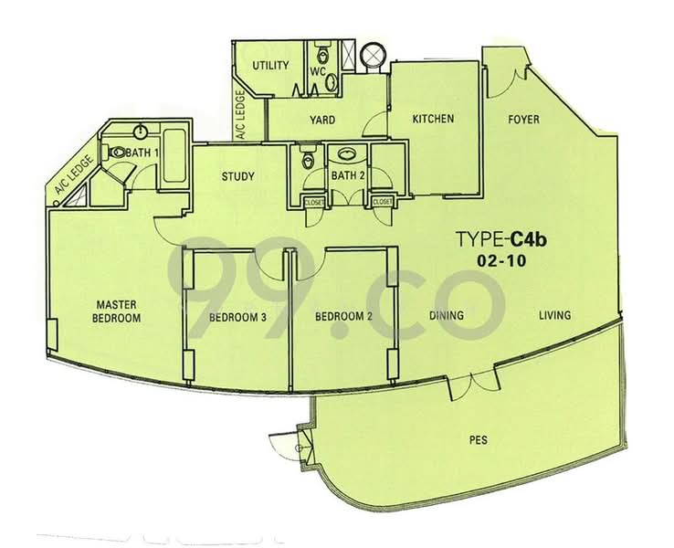 Water Place, 179 Tanjong Rhu Road, 3 Bedrooms, 1,668 sqft, Condominium For Rent, by Norman Koh, 23147785 - PropertyGuru.com.sg