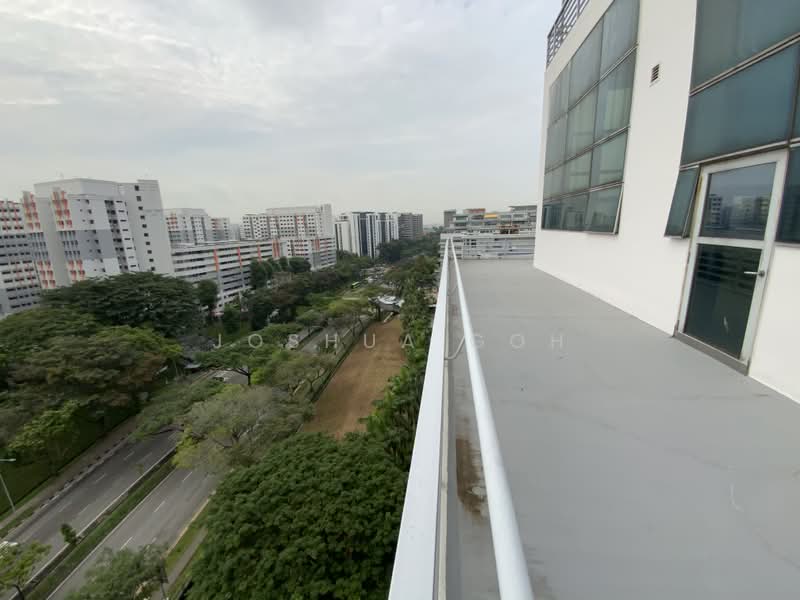 Northstar @ Amk, 7030 Ang Mo Kio Avenue 5, 5,640 sqft, Light Industrial (B1) For Rent, by Joshua Goh, 23169709 - Bright and Airy unit with Nice Terrace for recreation - CommercialGuru.com.sg