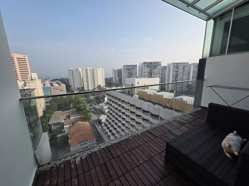 Moda, 42 East Coast Road, East Coast / Marine Parade, Room Rental, 100 sqft, Condominium For Rent, by Elaine Tay, 23176676 - Balcony - PropertyGuru.com.sg