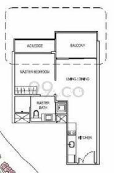 J Gateway, 2 Gateway Drive, 1 Bedroom, 506 sqft, Condominium For Rent, by Sheadon Chay, 23182285 - PropertyGuru.com.sg