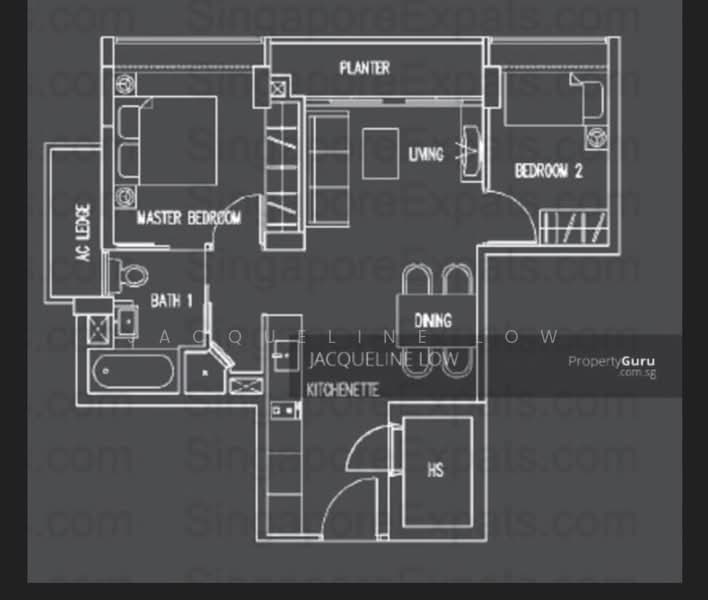 Moda, 42 East Coast Road, 2 Bedrooms, 646 sqft, Apartment For Rent, by Jacqueline Low, 23183280 - PropertyGuru.com.sg