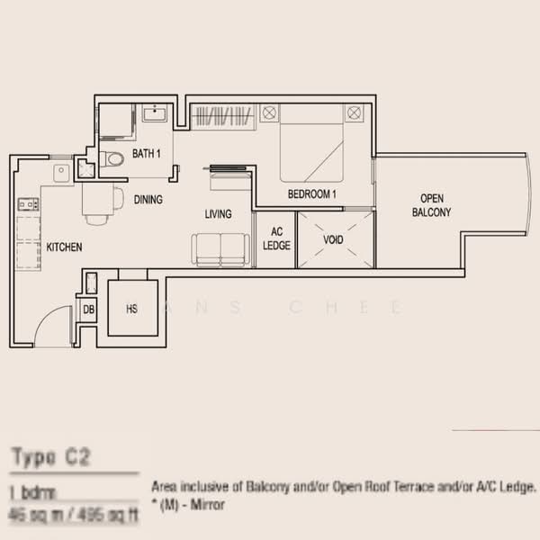 Treasures @ G20, 35 Lorong 20 Geylang, 1 Bedroom, 495 sqft, Condominium For Sale, by Hans Chee, 23212314 - PropertyGuru.com.sg