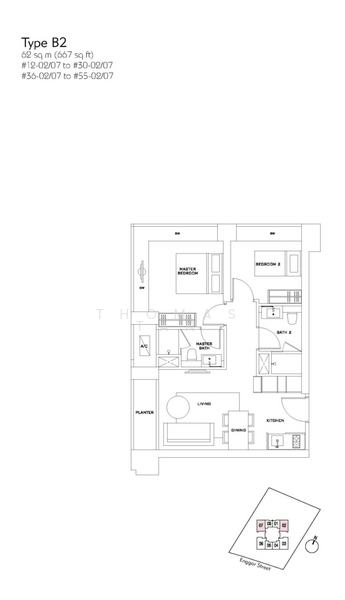 Skysuites @ Anson, 8 Enggor Street, 2 Bedrooms, 667 sqft, Condominium For Rent, by Thomas Tan, 23225185 - PropertyGuru.com.sg