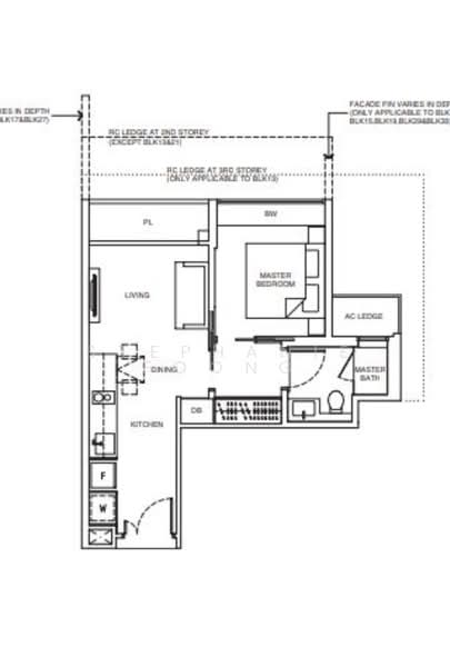 Coco Palms, Pasir Ris Grove, 1 Bedroom, 463 sqft, Condominium For Rent, by Stephanie Foong, 23237270 - PropertyGuru.com.sg