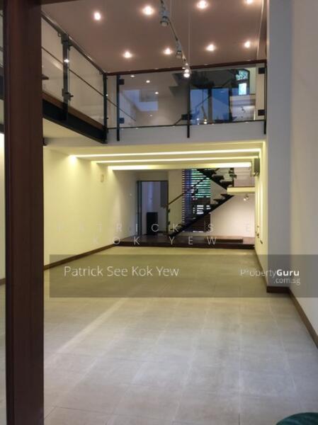 Emerald Hill Conservation Area, Emerald Hill Road, 4 Bedrooms, 4,200 sqft, Conservation House For Rent, by Patrick See Kok Yew, 23254383 - Living Area view from kitchen. Stairs near Entrance leading to Master and Junior Master Bedrooms - PropertyGuru.com.sg