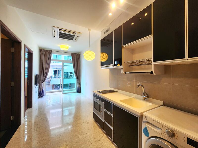 Cardiff Residence, 103 Cardiff Grove, 1 Bedroom, 420 sqft, Condominium For Rent, by Adeline Low, 23256050 - Bright Living Room - PropertyGuru.com.sg