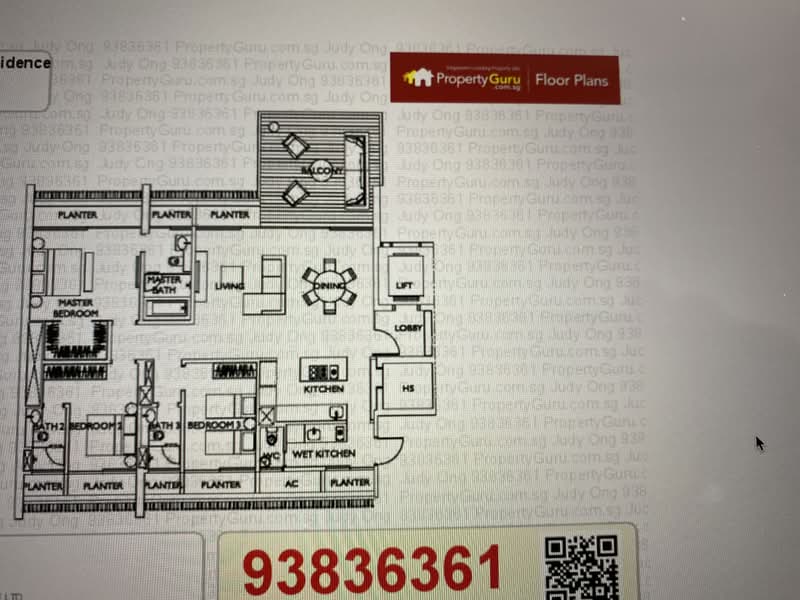 Goodwood Residence, 263 Bukit Timah Road, 3 Bedrooms, 1,970 sqft, Condominium For Rent, by Judy Ong, 23268287 - PropertyGuru.com.sg