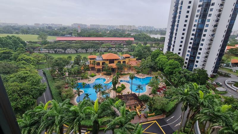 View from Living Room and Bedrooms