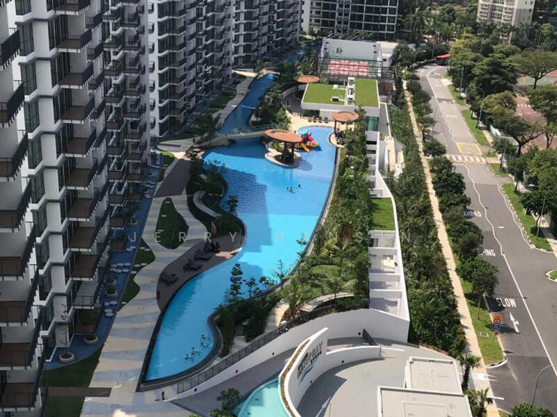 Actual view in unit. Kingsford Waterbay - Jerry homy.sg