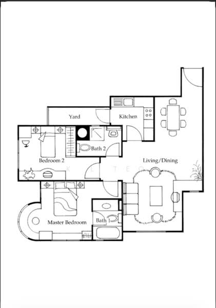 La Crystal, 160 Killiney Road, 2 Bedrooms, 915 sqft, Condominium For Sale, by K L Teo, 23294984 - PropertyGuru.com.sg