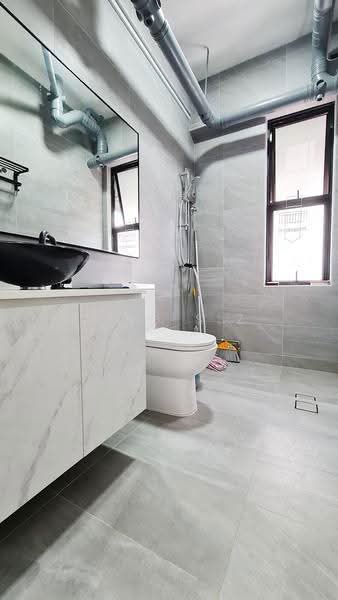 Walk-Up Spacious Apartment 1 bedroom unit 2 mins Aljunied MRT, lorong 25 geylang, Eunos / Geylang / Paya Lebar, 1 Bedroom, 550 sqft, Apartment For Rent, by Ding S.Z, 23296363 - PropertyGuru.com.sg