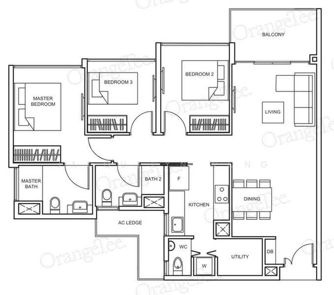 The Glades, 2 Bedok Rise, 3 Bedrooms, 990 sqft, Condominium For Sale, by Jacquelyn Wong, 23298420 - PropertyGuru.com.sg