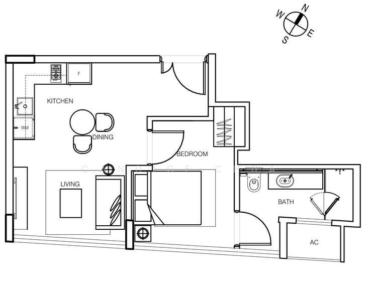 The Red House, 63 East Coast Road, 1 Bedroom, 441 sqft, Apartment For Rent, by Candice Chua, 23299845 - PropertyGuru.com.sg