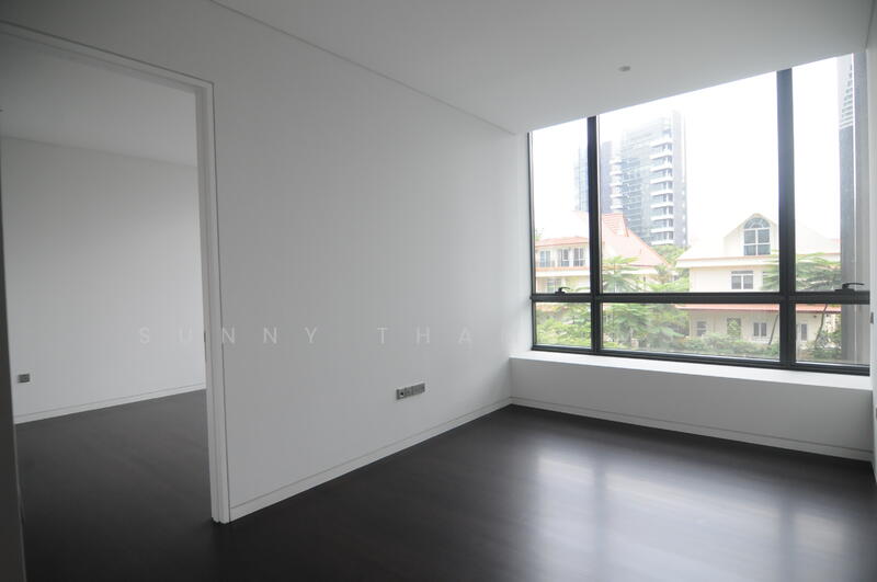 Master bedroom with adjoining family room