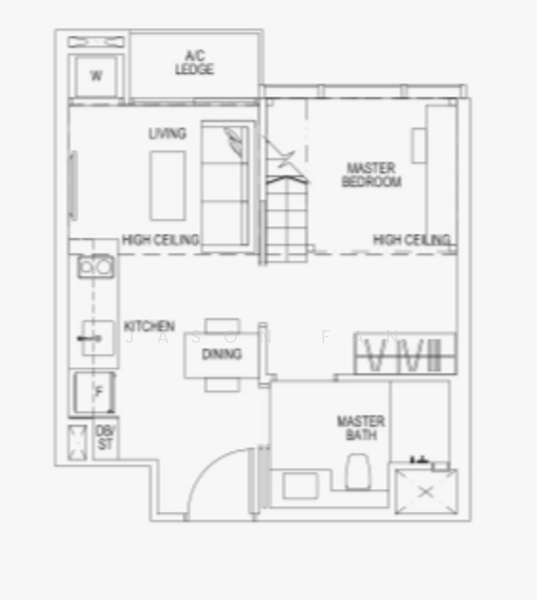 Sims Urban Oasis, Sims Drive, 1 Bedroom, 420 sqft, Condominium For Rent, by Jason Fan, 23303575 - PropertyGuru.com.sg